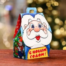 Подарочная коробка "Дедушкино счастье" 12 х 8,5 х 17,5 см