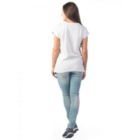 T -shirt "My life" 42, white color-2