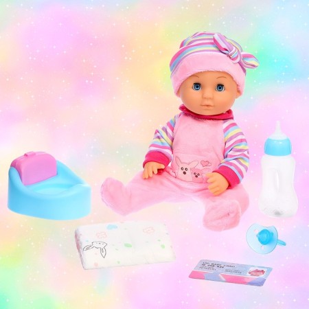 Pups Functional "My Baby" with accessories, drinks, pisses, mix-5