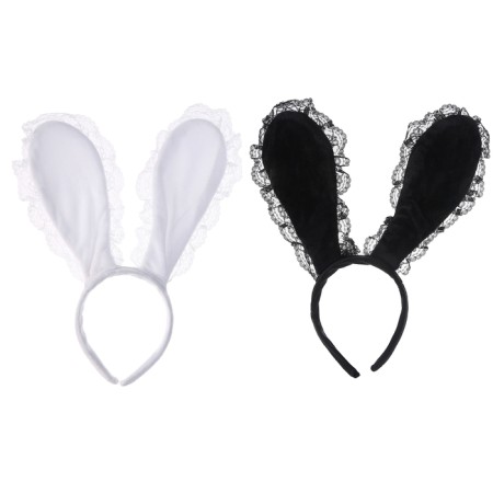 Carnival rim "bunny" with lace, mix-2