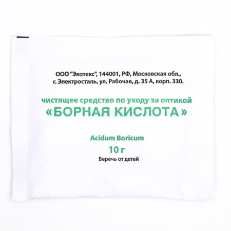 Boric acid eco -kernel for optics care, 10 g