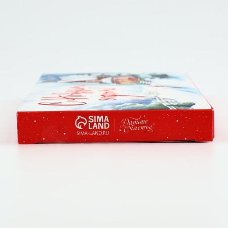 Box for chocolate "Tale in the city", 17.3 x 8.8 x 1.5 cm, New Year-3