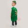 Carnival set "Cube-Mir" raincoat and mask, green