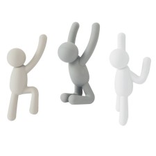 A set of hooks Umbra Buddy, 3 pcs, color gray
