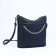Janelli Cross-Boda Bag on a zipper, 2 external pockets, blue color