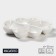 Menzhitsa porcelain 4-section Magistro "Blanche. Heart ", d = 30 cm, white color