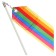 Ribbon for rhythmic gymnastics with a stick Grace Dance, 6 m, color Rainbow