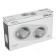 Introductive Lamp Feron DL2812, IP20, G5.3, 50 W, 175x92x25 mm, white/chrome color
