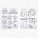 Set for creativity: EVA application with a crumb and coloring - stickers "Cute insects"