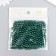 Beads for creativity plastic "Opal-green" set of 200 pcs d = 0.6 cm
