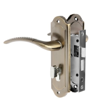 Cut Lockland RD001, with a pen, 3 keys, bronze color-1