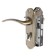 Cut Lockland RD001, with a pen, 3 keys, bronze color