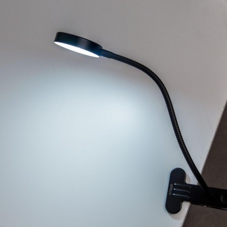 Table Office Office Citilux "Newton" CL803071N 8x27 cm, 1x7W, LED, Black Color Black-3