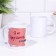 Sublimation mug "I'm not sad", 320 ml, with application