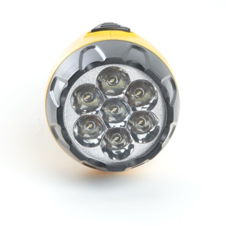 Battery Light, 15 LED DC (lead-acid battery), yellow, Th2295 (Th93c)-2