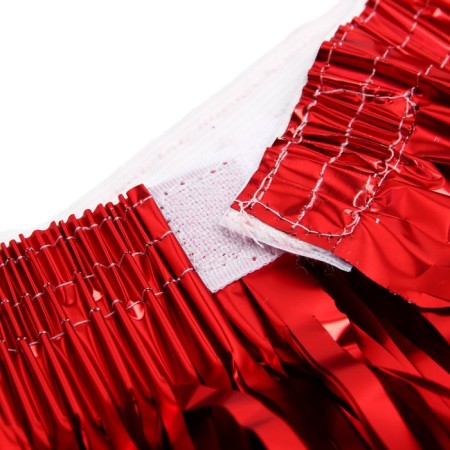 Skirt, 40 cm, Velcro, red color-3
