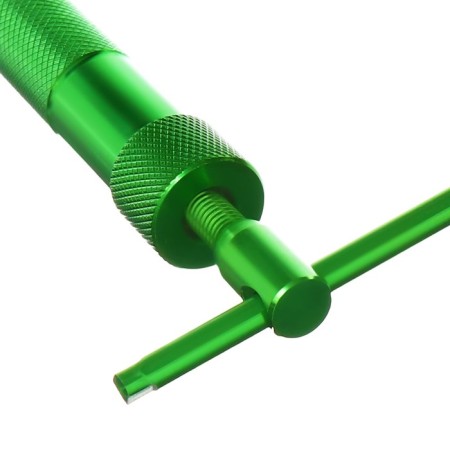 Metal extruder for plastic, screw, 19 nozzles-4