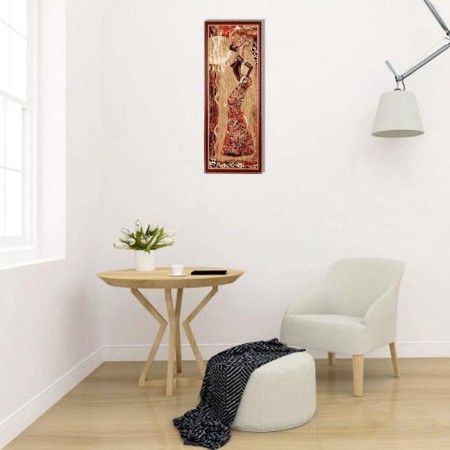 The tapestry "Liberia" 38*97 cm, the frame mix-4