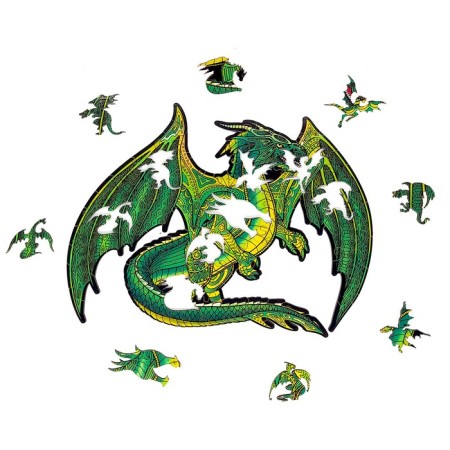 Figure puzzle "Dragon"