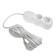 Extension cord Luazon Lighting Eco, 2 sockets, 4.5 m, 16 A, 3500 W, PVS 3x1 mm2, s/k