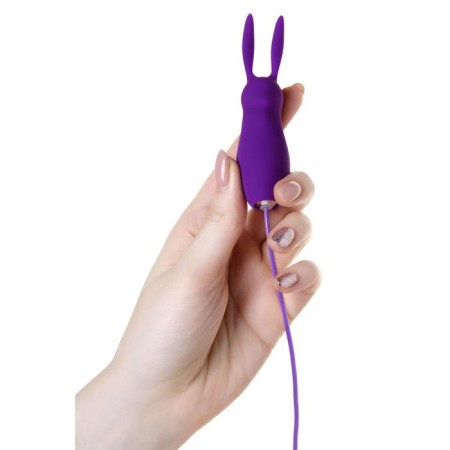 Vibroyaite with the Toyfa A-Toys Bunny control panel, silicone, purple color-2