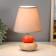 Board lamp 16878/1GR+RD E14 40W gray-red 16x16x25 cm Risalux