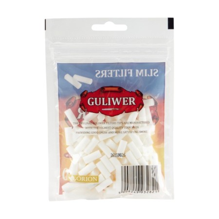 Filters for cigarettes, guliwer mouthpieces are thin, D-6 mm-1