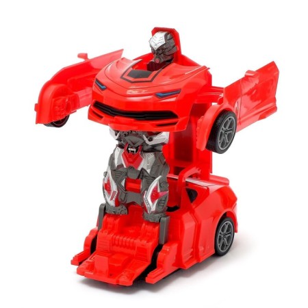 Robot Radio -controlled "Autobot", transforms, works from batteries, mix-13