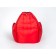 Handwheel armchair "Auto", the color of red - black, raincoat