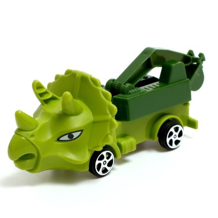 Set of trucks "Animal Park. Dinosaurs ", inertia, mix-5