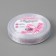 Satin tape “Boy or girl”, 15 mm, 23 ± 1 m, white/blue/pink No. 01
