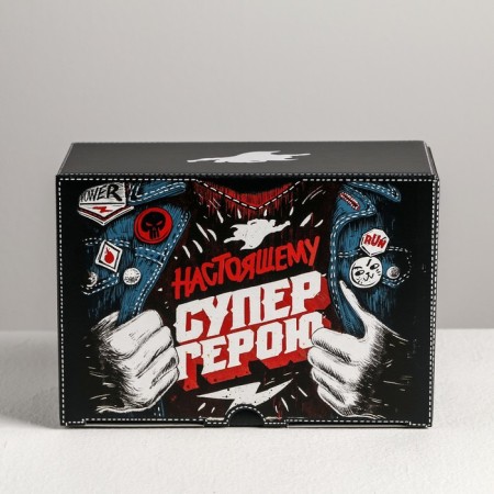 Box - Penal, Gift packaging, Superheroi, 22 x 15 x 10 cm-1
