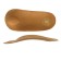 Shoes for shoes are shock-absorbing, with a rigid supervisor, 45-46 rr, steam, color light brown