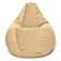 Master-Maserrati positive chair, size l, diameter 80 cm, height 100 cm, velor, cappuccino color