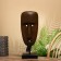 Mask "Loni" on the stand, Albezia 45 cm