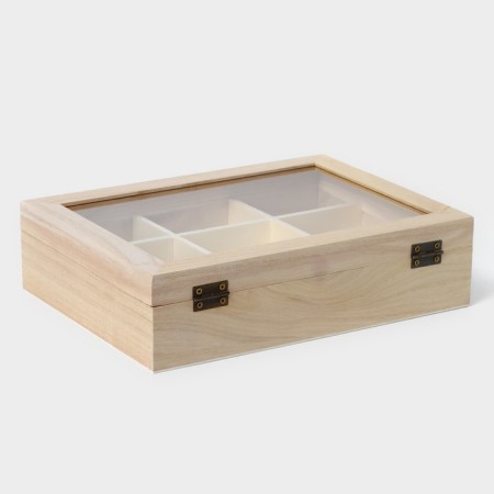 Box for storing tea bags "Ahmadabad", 9 cells, 24 × 17.3 × 6.5 cm-6