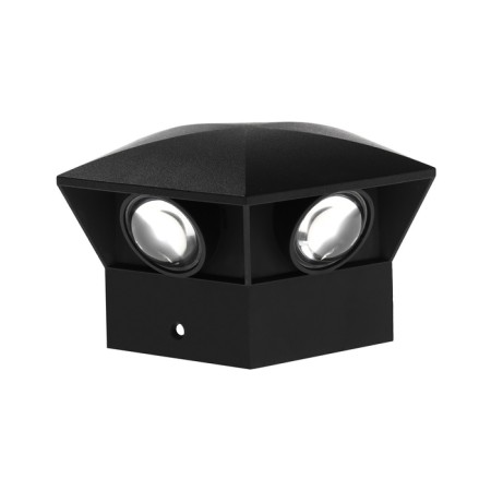Facade lamp “Iskra”, FSD-052, 5 W, 3000k, 5 rays, IP65, 220 V, plastic, black-5