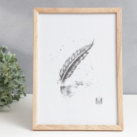 Photo frame from oak "Rock" 21x29.7 cm, (A4)