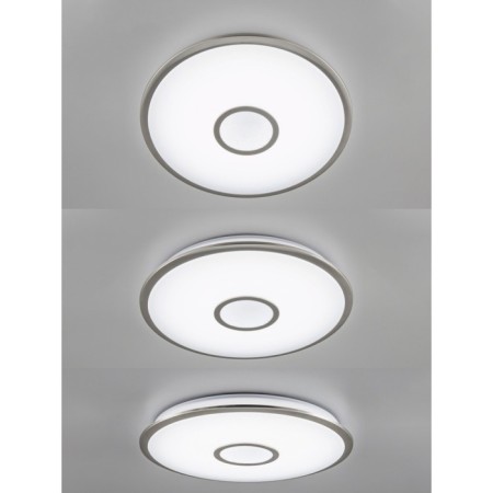 Lamp Citilux "Starlight" CL703A61G, 51.5x51.5x7.5 cm, 1x65W, LED, Gray Color.-11