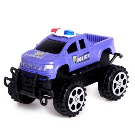 Inertial car "Police jeep", mix-6
