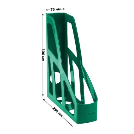 Paper tray Vertical Istanm Leader, Green, width 75mm-2