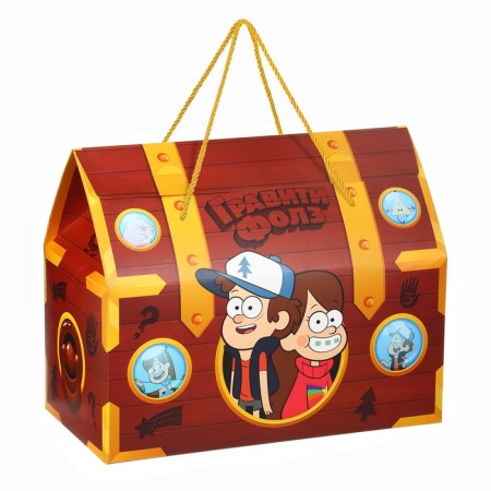 Package-Korobok, chest, 37x 33 x 20 cm, gravity farz-2