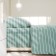Bedding Ethel 2 joint venture Mint Stripes 175x215 cm, 200x220 cm, 70x70cm-2 pcs, 100% cotton, Poplin
