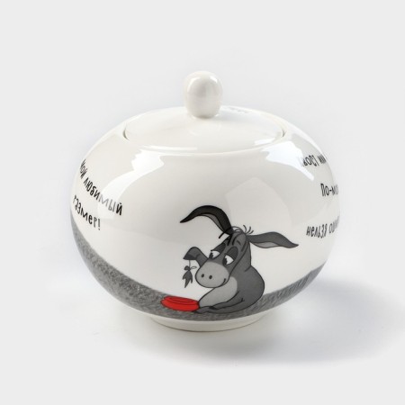 Sugar "Vinnie Puh", 490 ml, porcelain-2
