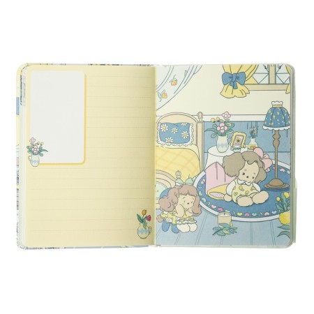 Notebook Gift, A6, 96 sheets, color block, with a curly knife, PVC cover, Milashka, Mix-7
