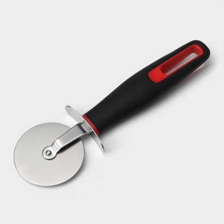 A knife for pizza and dough Digma, 19.5 cm, d = 5.8 cm, black color-2