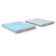A notebook of 18 sheets in a cage, Erichkrause "Coverprio Vivid classics, plastic cover, offset 100% white, blue