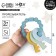 Silicone teether "keys", blue color, mum & baby
