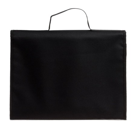 Labor folder A4, 325 x 240 mm, with handles, compounds on Velcro, textile, PTR-10, calligrata "bulldog"-3