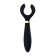 A multifunctional stimulator for steam Satiffyer Partner Multifun 3, silicone, black color, 23.5 cm